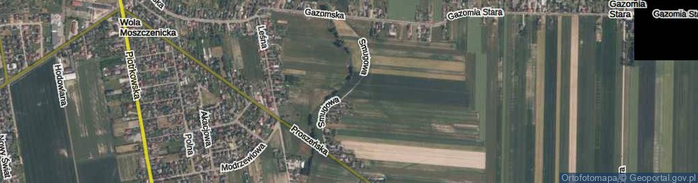 Zdjęcie satelitarne Smugowa ul.